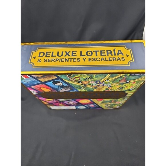 Deluxe Loteria & Serpientes Y Escaleras Traditional Mexican Board Game NEW - Picture 5 of 5